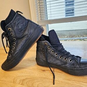 Converse Black High-Top Sneakers